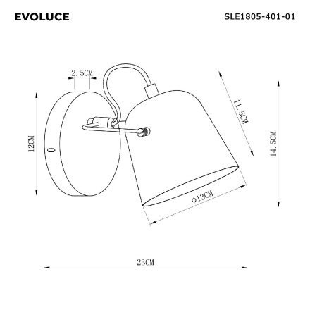 Бра Evoluce Blank SLE1805-401-01