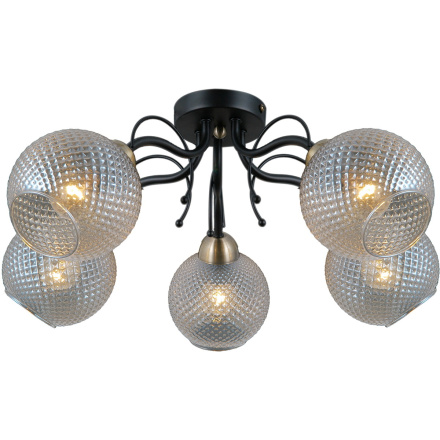 Потолочная люстра Illumico IL0190-5CSQ-79 BK AB