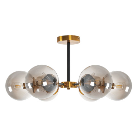 Люстра на штанге MyFar Fisher MR1741-6C