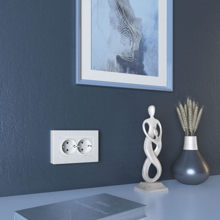 Розетка Werkel Hammer белый 4690389162923