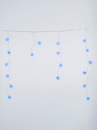 Светодиодная гирлянда Uniel бахрома (UL-00007206) синий ULD-B1805-048/DTA Blue IP20