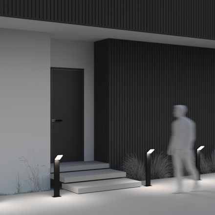 Уличный светодиодный светильник Maytoni Paso O595FL-L12B3K