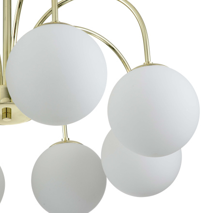 Люстра на штанге Indigo Voga 13017/8R Gold V000326