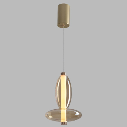 Подвесной светильник Crystal Lux QUASAR SP7W LED AMBER