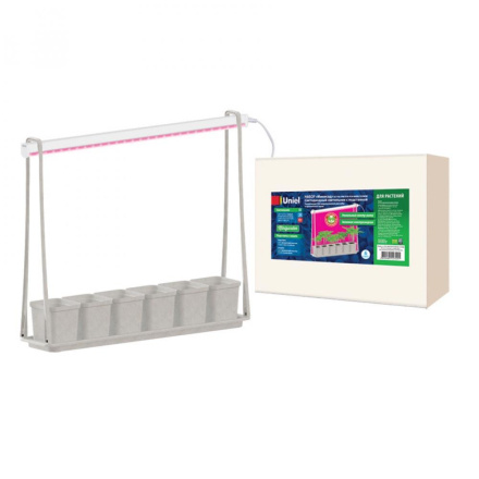 Светодиодный светильник для растений (UL-00006094) Uniel Minigarden ULT-P56-10W/SPSB IP20 Marble Econom