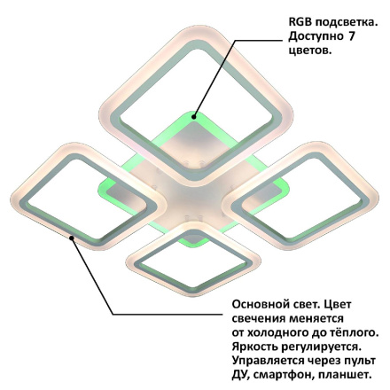 Потолочная люстра Natali Kovaltseva INNOVATION STYLE 83021