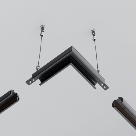 Коннектор угловой для шинопровода Maytoni Exility TRAM034CL-R-41B