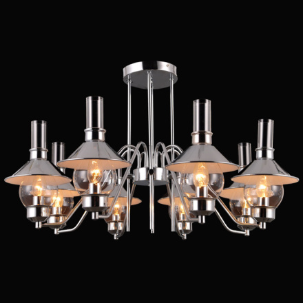 Люстра на штанге Natali Kovaltseva ALABARDA 75055/8C CHROME
