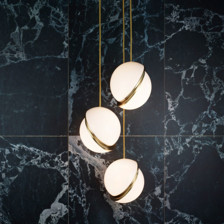 Подвесной светильник Delight Crescent 9182S/3S brass