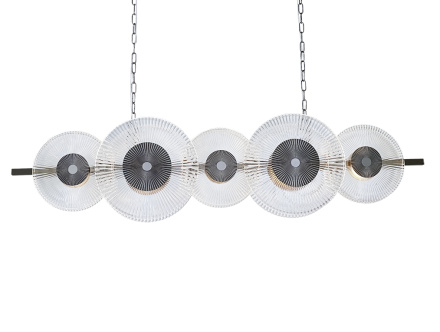 Подвесная люстра Newport 4545+5/S black glossy М0068705