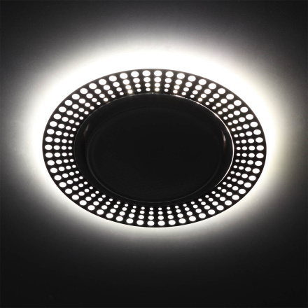 Встраиваемый светильник ЭРА DK LD29 WH/BK Б0037387