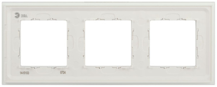 Рамка на 3 поста Эра Elegance 14-5103-01М Б0065836