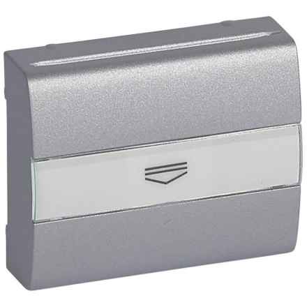 Лицевая панель Legrand Galea Life выключателя с ключом-картой алюминий 771354