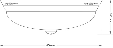 Потолочная люстра Kutek Bellagio BEL-PL-3(P)CR