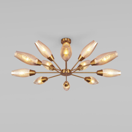 Потолочная люстра Eurosvet Thalia 60140/12 золото