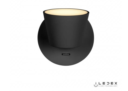 Светодиодный спот iLedex Flexin W1118-1S BK