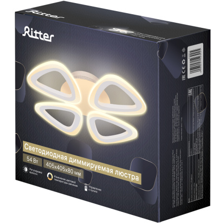 Потолочная люстра Ritter Monza 52392 5