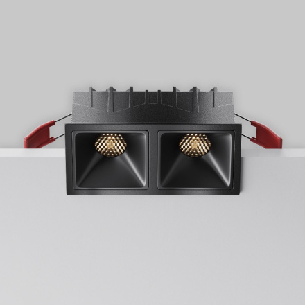 Встраиваемый светильник Maytoni Alfa Led Downlight DL043-02-10W3K-SQ-B-1