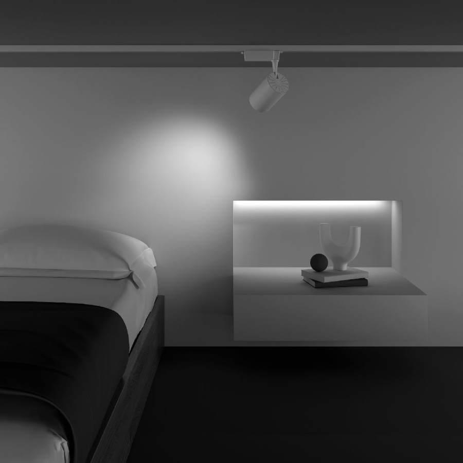 Трековый светильник Maytoni Technical Vuoro TR003-1-15W3K-M-W