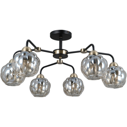 Люстра на штанге Illumico IL0447-6CSQ-79 BK