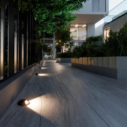 Грунтовый светильник Odeon Light Wald 6662/1GL