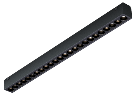 Трековый магнитный светильник iLedex Vision SMART 4825-039-L389-24W-36DG-BK