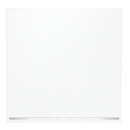 Клавиша для выключателя/переключателя одноклавишного с подсветкой Voltum S70 (белый матовый) VLS000202