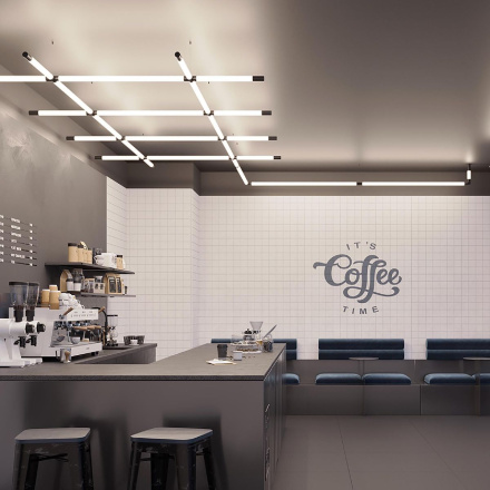 Подвес Arlight ARL-ROUND-D36-360 2x2m Set BLACK 052154