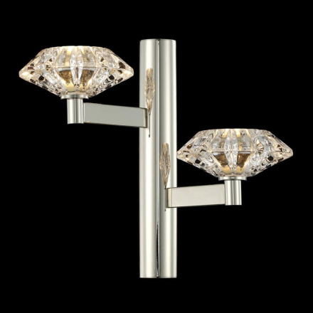 Бра Crystal Lux Rebeca AP2 Nickel