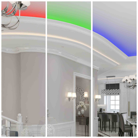 Светодиодная лента Apeyron 12В СТ 14,4Вт/м smd5050 60д/м IP20 500Лм/м 5м RGBW 00-109