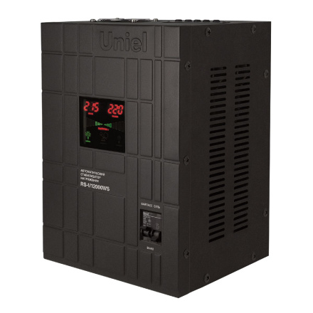 Стабилизатор напряжения релейный однофазный Uniel RS-1/12000WS 07386