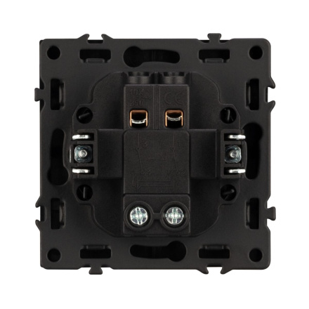 Механизм выключателя одноклавишный перекрёстный Arlight SWT-NOBE-MKX1-SFPL-GR (230V, 10A) 054251