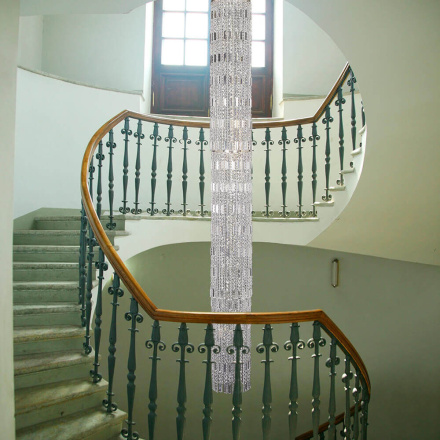 Люстра на штанге Arti Lampadari Lazio E 1.9.25.501 G