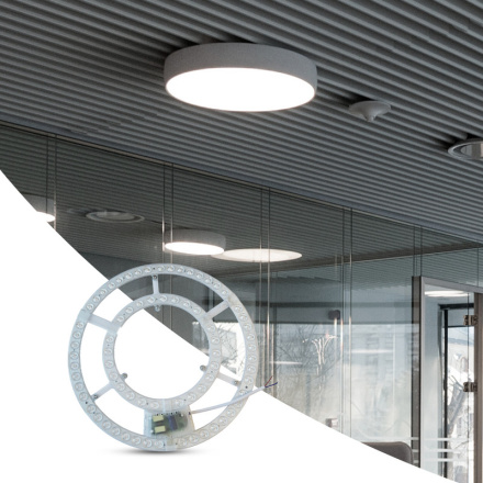 Светодиодный модуль со встроенным драйвером Apeyron 230В 2835 48Вт 3500 лм DIM 3000-6500К 02-68