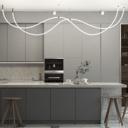 Подвесной трос для круглого гибкого неона Elektrostandard Full light FL 2830 латунь 4690389196003 a063440