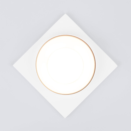 Встраиваемый светильник Elektrostandard 116 MR16 золото/белый 4690389168970