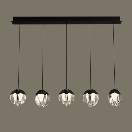 Подвесной светильник Delight Collection MD24001033-5B black/clear