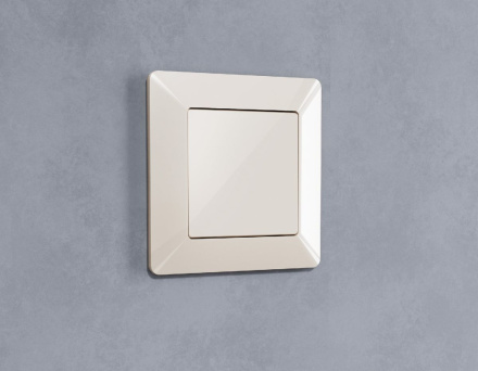 Рамка одноместная Ambrella Volt Line AF110301