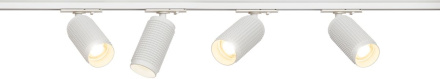 Комплект трековых однофазных светильников (4 шт.) Эра TR40-SET-4-1 WH Б0069392