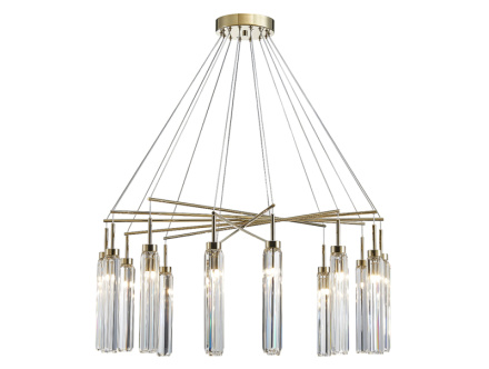 Подвесная люстра Newport 4524+10/S gold М0068063
