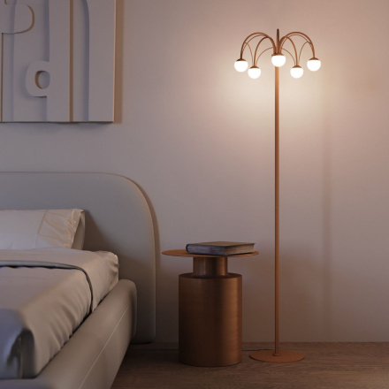 Торшер Eurosvet Ragno 90194 золото a070273