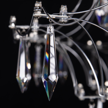 Подвесная люстра Loft IT Mira 10259/800 Silver Asfour