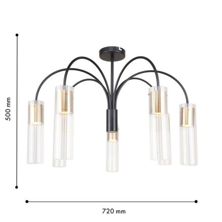 Люстра на штанге F-Promo Kors 4740-7C