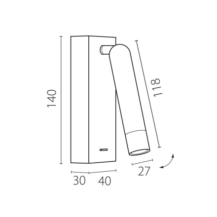 Бра Lightstar Omega 200737