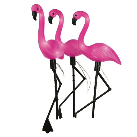 Садовый светильник на солнечной батарее (3 шт.) Uniel USL-S-833/PM530 FLAMINGO SET3 UL-00012698