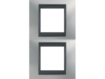 Рамка 2-постовая вертикальная Schneider Electric Unica Top MGU66.004V.238