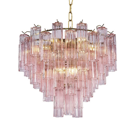 Подвесная люстра Delight Collection OWD2093-D75 gold/pink