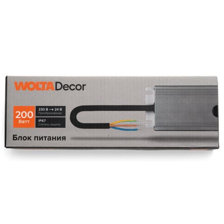 Блок питания Wolta WLD-200W/02-24V