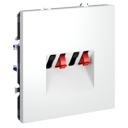 Розетка акустическая Voltum S70 VLS060302 (белый матовый)