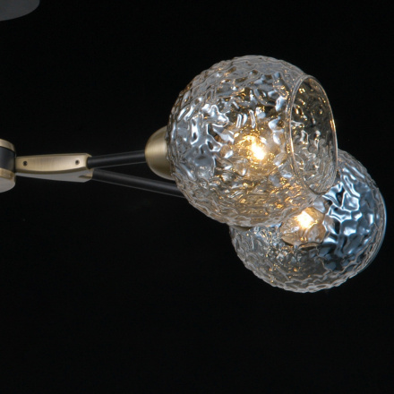 Люстра на штанге Illumico IL0253-4CSQ-79 BK AB